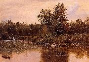 Albert Bierstadt Landscape, New Hampshire